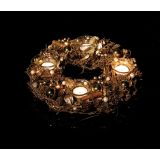 ADVENTNI NARAVNI VENČEK S CIMETOM FI 33 CM