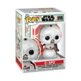 AKCIJSKA FIGURA FUNKO POP STAR WARSHOLIDAY C-3PO (SNWMN)