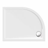 VGRADNA KAD ZA PRHANJE, POLKROŽNA AQUAESTIL TESO 100 X 80 DESNA