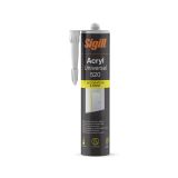 AKRILNA TESNILNA MASA SIGILL ACRYL UNIVERSAL 520 WHITE 280 ML DECORATION&PAINT