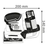 AKUMULATORSKI VIBRACIJSKI BRUSILNIK BOSCH PROFESSIONAL GSS 18V-10
