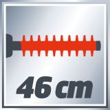 AKUMULATORSKE ŠKARJE ZA ŽIVO MEJO EINHELL GE-CH 1846 LI KIT 18V Z 2AH BATERIJO IN POLNILNIKOM