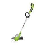 AKUMULATORSKA KOSILNICA Z NITKO GREENWORKS 40V Z 2AH BATERIJO IN POLNILNIKOM G40LT30K2