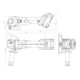 AKUMULAT. KOTNI BRUSILNIK METABO W 18 7-115 SOLO (BREZ AKUM.&POLNIL.)