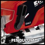 AKUMULAT. VBODNA ŽAGA EINHELL TC-JS 18 LI KIT POWER X-CHANGE