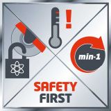 EINHELL AKUMULATORSKI BRUSILNIK V SETU TE-AG 18 LI KIT (1 X 3,0 AH) - POWER X-CHANGE,  Z BATERIJO IN POLNILCEM