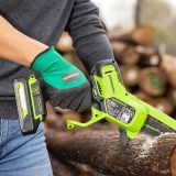 AKUMULATOR. VERIŽNA ŽAGA GREENWORKS 24V Z 2AH BATERIJO+ POLNILNIK