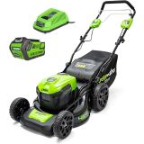 AKUMULATORSKA KOSILNICA GREENWORKS 40V 46 CM SAMOHODNA Z BATERIJO IN POLNILNIKOM