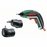 AKUMULATORSKI VIJAČNIK BOSCH DIY KOMPLET IXO FULL S KOTNIM IN EKS.NASTAVKOM
