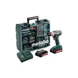 BATERIJSKI VRTALNIK - VIJAČNIK METABO BS 18 QUICK SET