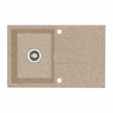 ALGRANIT POMIVALNO KORITO ALVEUS CUBO 30, A51 BEIGE 780X500 MM