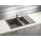 ALGRANIT POMIVALNO KORITO ALVEUS CUBO 40, ANTHRAZIT-A16M 780X500 MM