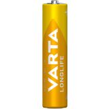 ALKALNI BATERIJSKI VLOŽEK VARTA LR03 AAA BL/4 LONGLIFE