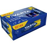 ALKALNI BATERIJSKI VLOŽEK VARTA POWER AA CUBE 12 LONGLIFE