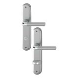 ALU KLJUKA ZA VRATA HOPPE BREMEN S ŠČITOM WC F49-F9-2