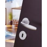 ALU KLJUKA ZA VRATA HOPPE NEW YORK Z ROZETO KLJUČ F9 8/9