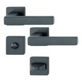 ALU KLJUKA ZA VRATA HOPPE TOULON Z ROZETO WC F9714M