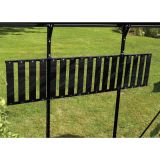 ALU REGAL ZA VITAVIA RASTLINJAK, ČRN