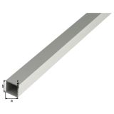 KVADRATNA CEV ALBERTS ALU, 10X10X1X1000 MM