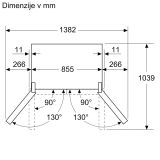 AMERIŠKI HLADILNIK BOSCH KMC85LBEA