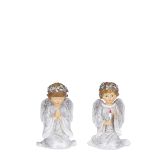 PRAZNIČNA FIGURA ANGEL SEDEČI 10 CM