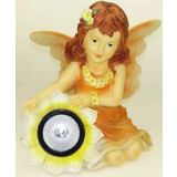 FIGURA, OKRASNA ANGEL SOLARNI MIX BARV VIŠ 25 CM