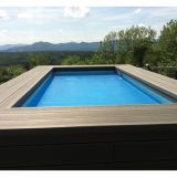 WPC DESKA ZA TERASO ANTRACIT 3 KOS/PAK 2200X150X25 MM