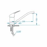 ARMATURA ZA KORITO ALVEUS AM 30