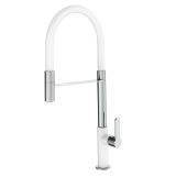 ARMATURA ZA POMIVALNO KORITO BLITZ K 1710 FLEX V BELI BARVI