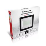 ASALITE LED REFLEKTOR 100W 4500K, 8000LM + SENZOR