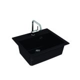 GRANITAL POMIVALNO KORITO ALVEUS ATROX 30, CARBON G91 590X500 MM