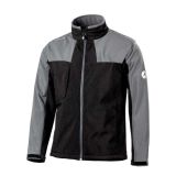 JAKNA ALBATROS AVERY SOFTSHELL ŠT.S SIVA Z ODSEVNIM POTISKOM