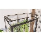 BALKONSKI RASTLINJAK VITAVIA POLIS 350 ESG, ČRNA