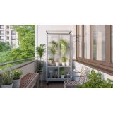 BALKONSKI RASTLINJAK VITAVIA POLIS HKP4MM ROLL FOUNDATION, ALU