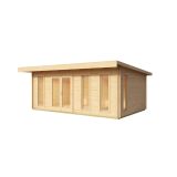 LESENA VRTNA HIŠKA GARTENPRO BARBADOS 6 569X359 CM DEB.44 MM