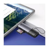 BASEUS ČITALEC SD / MICRO SD / MMC / M2 KARTIC KLJUČEK USB-A IN USB TYPE C
