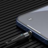 BASEUS PODATKOVNI KABEL CALXC-KG2 QUICK CHARGE 2,4A LIGHTNING 1M - ČRN