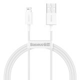BASEUS PODATKOVNI POLNILNI KABEL CALYS-A02 LIGHTNING 1M 2,4A - BEL
