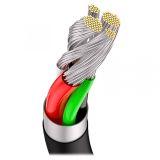 BASEUS PODATKOVNI POLNILNI KABEL CATYS-A01 SUPERIOR QUICK CHARGE TYPE C 66W 2M - ČRN
