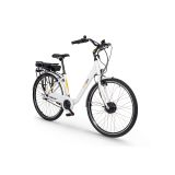 ELEKTRIČNO KOLO ECOBIKE BASIC NEXUS BELE BARVE MESTNO 71.12 CM (28")