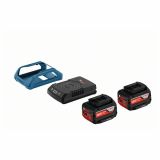 SET AKUMULATOR IN POLNILNIK BOSCH 2 X GBA 18V 4.0 AH MW-C + GAL 1830 W