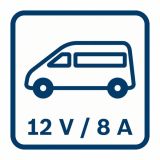 SET AKUMULATOR IN POLNILNIK BOSCH GAL 1830 W-DC, 1 X GBA 18 V 2.0 AH MW-B