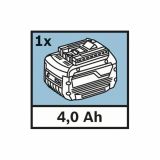 SET AKUMULATOR IN POLNILNIK BOSCH GBA 18V 4.0 AH MW-C + GAL 183 W PROFESSIONAL
