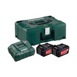OSNOVNI SET METABO 2 X 5.2 AH + METALOC