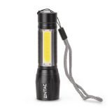 BATERIJSKA SVETILKA ENTAC 3W, USB, ZOOM