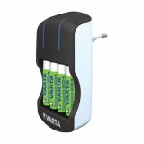 BATERIJSKI POLNILNIK VARTA PLUG CHARGER + 4X AA R2U 2100MAH