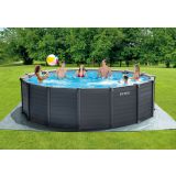 BAZEN S KOVINSKO KONSTRU. INTEX GRAPHITE GRAY PANEL 478X124 CM