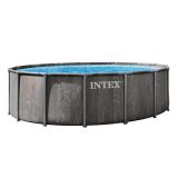 BAZEN S KOVINSKO KONSTRU. INTEX PRISM FRAME 457X122 CM GREYWOOD