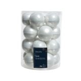 BELE STEKLENE BUNKE, 20 KOSOV, PREMER 60 MM