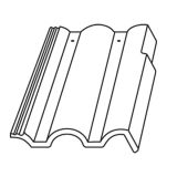 BETONSKA KRITINA BRAMAC RIMSKI GLZ KRAJNIK DESNI RDEČ N